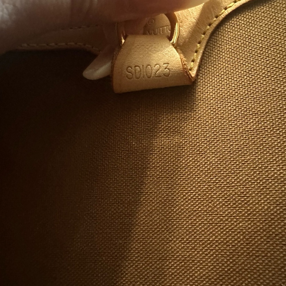 Louis Vuitton Brown and Tan Monogram Backpack - Picture 5 of 5